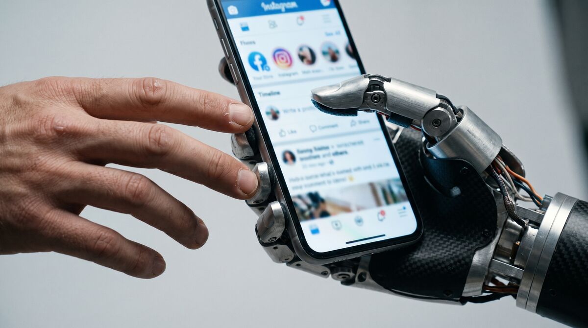 PAPS Signal cover, The feed is becoming a conversation with a model